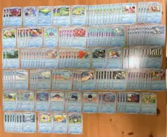 ポケカ 水タイプ149枚まとめ レギュH〜Jのサムネイル