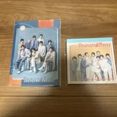 Snow Man　ミニクリアファイル　メモ