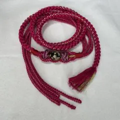 帯締め　ピンク系