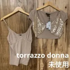【 3304番】torrazzo donna キャミソール　カーディガン　2点