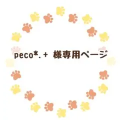 peco*. 様専用