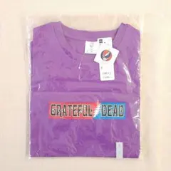 断捨離中! 新品『GU(ジーユー) × グレイトフルデッド』Tシャツ 紫 Lのサムネイル