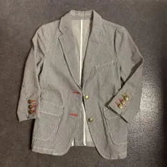 moussyストライプ テーラードジャケット