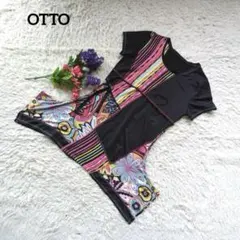 OTTOオットー【カラフル】【変形】チュニックドレスLのサムネイル