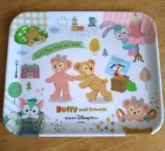 Duffy スーベニア プレート ディズニーシー ダッフィー メラミン トレイ