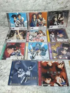 帯付　ガンパレード・マーチ　CD11枚セット（オリジナルドラマ、テーマソング）