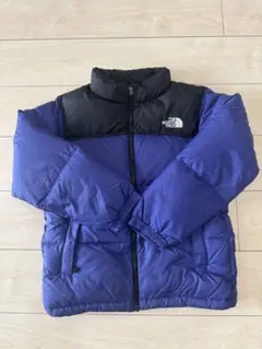 THE NORTH FACE ダウンコートキッズ 150青/黒