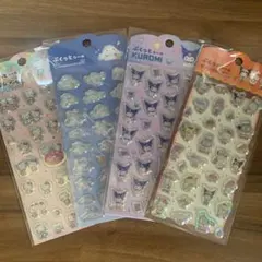 正規品 新品 ぷくっとシール4枚セット サンリオ