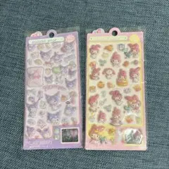 【新品未開封】クロミ&マイメロ　シール　2枚セット
