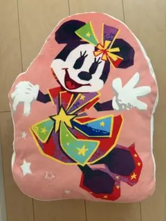 東京ディズニーランド 40周年　ジャングルカーニバル　景品　クッション　ミニー