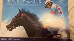 JRA 2025年 カレンダー EQUINOX掲載 非売品 未使用