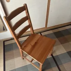 木製ラダーバックダイニングチェアIKEAKAUSTBY