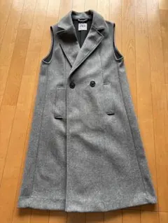 ZARA ザラ　グレー ダブルブレスト ジレ