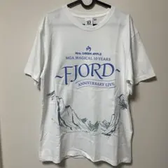 Mrs. GREEN APPLE フィヨルド ロゴTシャツ ホワイト Lサイズ