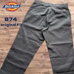 Dickies 874 Original Fit グレー ワークパンツ 短丈