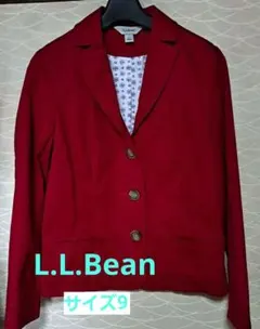 《L.L.Bean》 赤いジャケット (サイズ9)