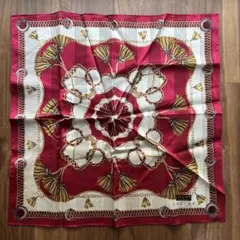 《新品　未使用》CELINE 綿100%ハンカチ タッセルデザイン