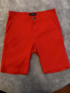 【HYDROGEN】ハーフパンツ ショートパンツ レッド スカルボタンのサムネイル