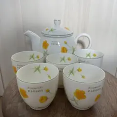 hiromichinakano プチフルール ポット茶器セット
