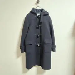 coen コーエン　レディースダッフルコート　濃紺　Mサイズ　カシミヤ混