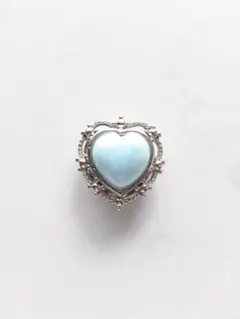 ラリマー ハート ペンダントトップ｜癒し・女性性・お守り【愛と安心の象徴】