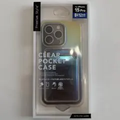 iPhone ケース　15Pro オーロラカラー