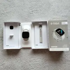 Fitbit Sense スマートウォッチ ホワイト