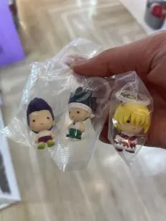 ハンターハンター　めじるしアクセサリー　G.I編　ゴン　ビスケ　レイザー