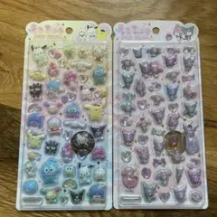 うるちゅるポップシール サンリオ　キティ マイメロ クロミ　正規品　2枚セット