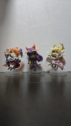 モンスターストライク　フィギュア3体