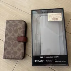 COACH iPhoneケース 手帳型 Signature Brownのサムネイル