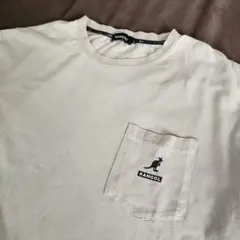 KANGOL ポケットTシャツ ライトベージュ Lサイズのサムネイル