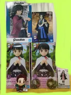 鬼滅の刃 フィギュア 竈門炭治郎・冨岡義勇・胡蝶しのぶ・栗花落カナヲ
