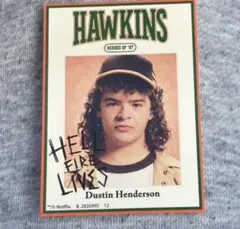 ストレンジャーシングス　ポテトスナック　ステッカー　シール　ダスティン