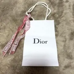 Dior 紙袋 ショッパー リボン付き