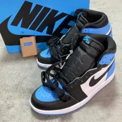 【新品】タグ付き NIKE ナイキ エアジョーダン1 レトロ ハイ OG ブルー