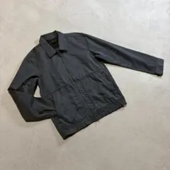 MUJI Labo 太番手リネンドローストリングジャケット ブラック M - メルカリ