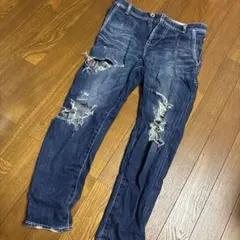 RODEO CROWNS ダメージ加工 インディゴブルージーンズ y2k