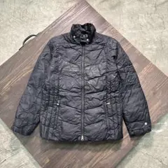 7W1　LANDS' END ダウンジャケット　黒　Y2K ヴィンテージ　古着