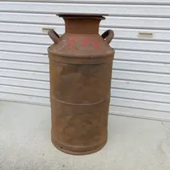 vintage 古いミルク缶 ガーデニングアクセント 店舗飾りに | Mercari
