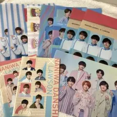 なにわ男子　ローソン　クリアファイル 8枚　ノート2冊　セット