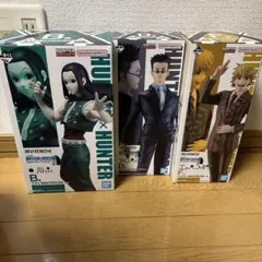 HUNTER×HUNTER 一番くじ　イルミ　パリストン　レオリオ