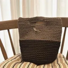 ズパゲッティ　筒バッグ