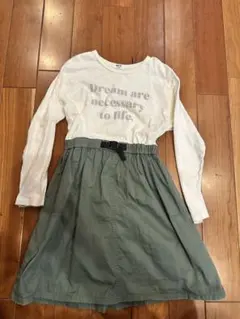 BREEZE 長袖ワンピース 130