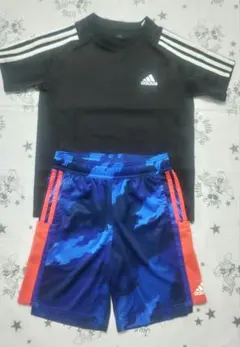 adidas　Tシャツ ショートパンツ セット　140 キッズ アディダス
