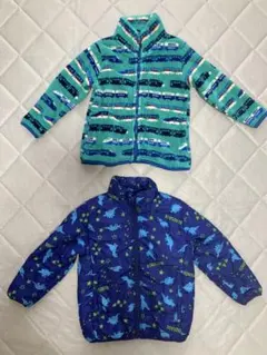 100 男の子　アウター2点まとめ売り