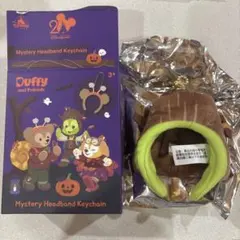 香港ディズニー　ハロウィン　Mystery Headband Keychain