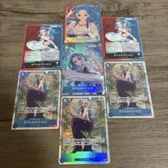 み*く様 ワンピースカード　ヒロインズエディション　ネフェルタリ・ビビ