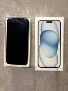 Apple iPhone 15 ブルー 本体 箱付き