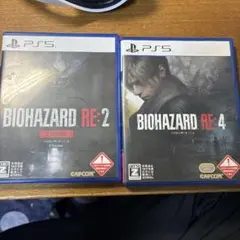 BIOHAZARD RE:2 & RE:4 セット